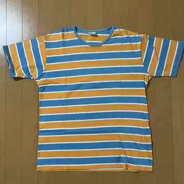 60s70s 빈티지 티셔츠 TOWNCRAFT 두꺼운 피치 보더 티셔츠