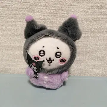치이카와 산리오 콜라보 쿠로미 봉제인형