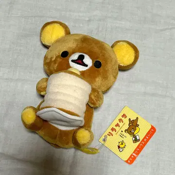 리락쿠마 봉제 인형 포즈 봉제 인형 음식 편 San-X 헤이세이 레트로