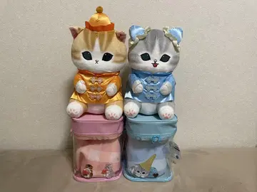 모프 샌드 차이나 냥 BIG 봉제 인형 숄더백 4종 세트