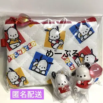 산리오 시크릿 미니 플랫 파우치 [포차코] 메지루시 참