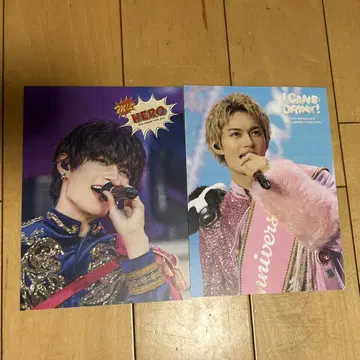 M!LK 사노 유토 아나자 자켓 HERO 캔들 2장 세트
