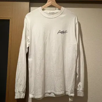 FLAGSTUFF 긴팔 티셔츠 화이트
