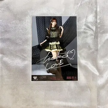 =LOVE 이코러브 타키와키 쇼 아리투어 의상 친필 브로마이드
