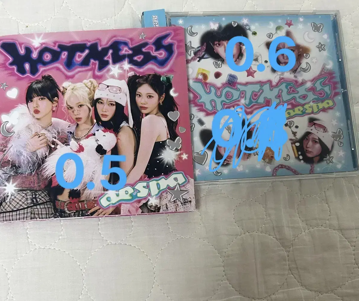 Aespa Hot Mess Jewel Poster Version Unsealed Album