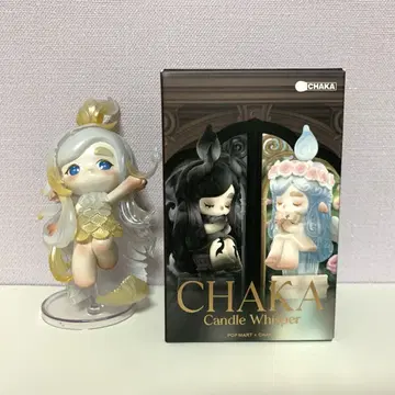 POPMART CHAKA 캔들 휘isper 플로트