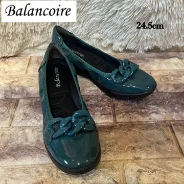 새상품 Balancoire 에나멜 체인 펌프스 24.5cm