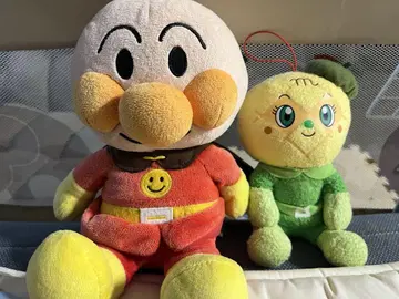 호빵맨 멜론파나 봉제 인형 세트