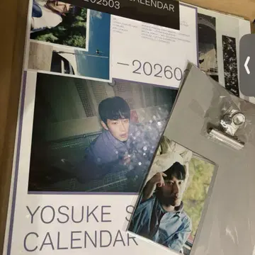 YOSUKE SUGINO CALENDAR 2025-2026 스기노 요스케