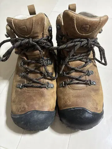 KEEN 등산화 브라운 27.0cm