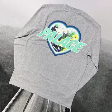 새상품 Rapha + Palace 롱 슬리브 티셔츠 M 사이즈 그레이