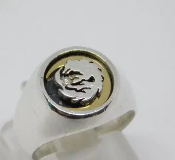 925 실버 라이온 모티브 반지