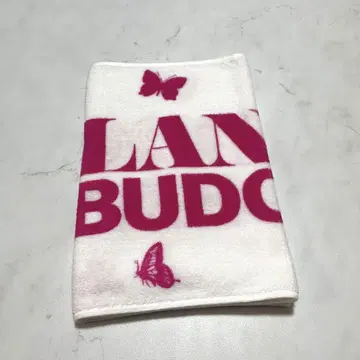 LANA 라나 무도관 페이스 타월 화이트