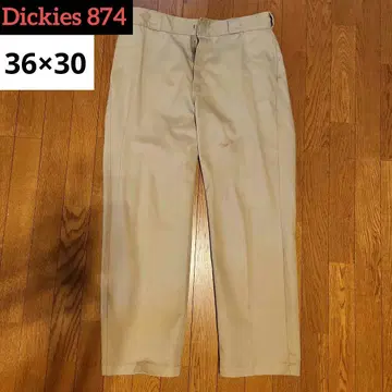 디키즈 874 36 x 30 카키 베이지 워크 팬츠 2