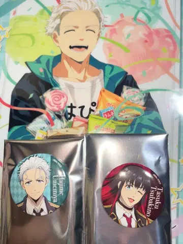 윈브레 윈드브레이커 훼미리마트 캔뱃지 우메미야 이치, 츠바키노 유