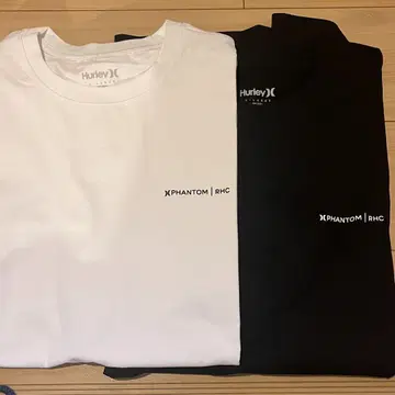Hurley for RHC PHANTOM 러쉬 T 블랙 화이트