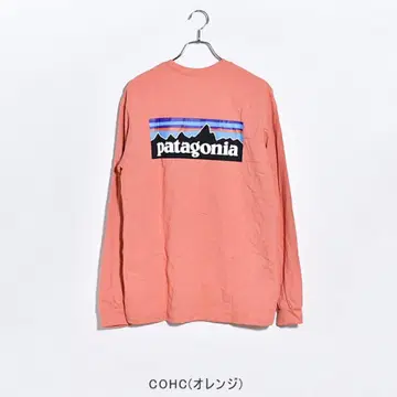 파타고니아 롱 T L LONG-SLEEVED P-6 코호 코랄