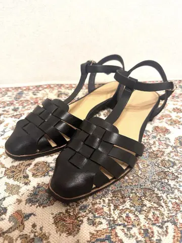 LE TALON 르탈론 구르카 샌들 블랙 M 사이즈 23.5cm