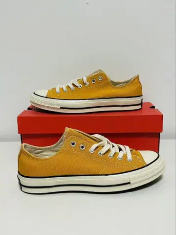새상품 로우컷 CT70 썬플라워 27cm