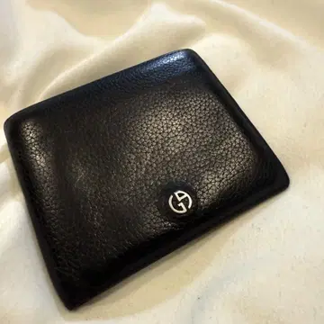 Giorgio Armani 블랙 접이식 지갑