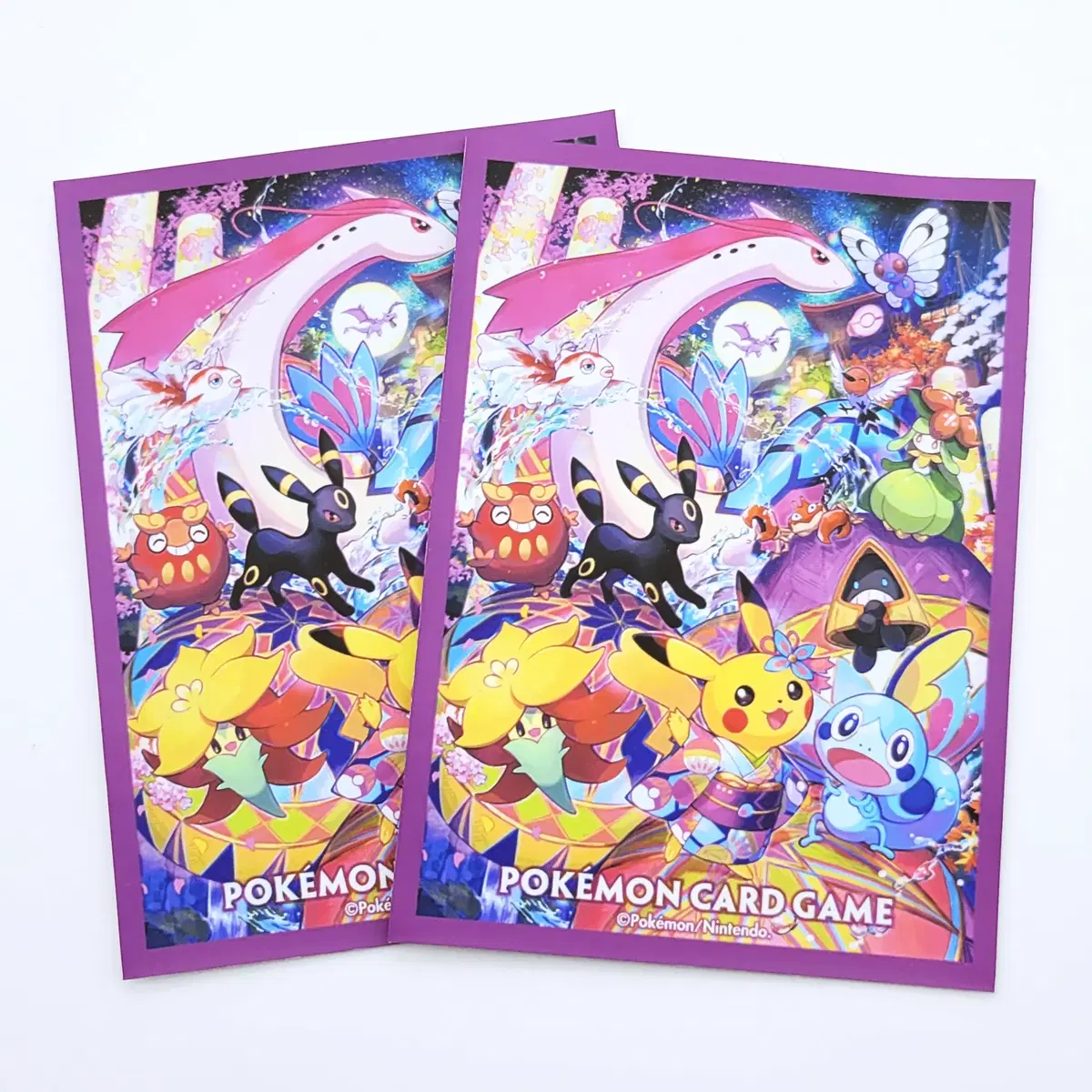 [New product] Pokemon Card Sleeve (Milotic & Pikachu & Wooloo & Umbreon & Butterfree)