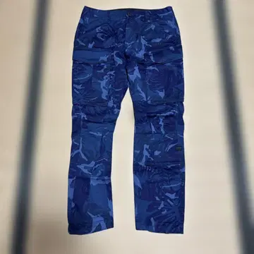 G-STAR RAW 카모플라쥬 카고 팬츠 네이비