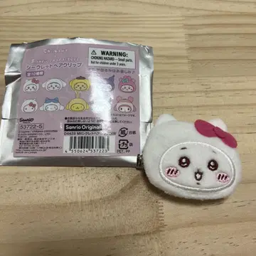 치이카와 산리오 시크릿 헤어 클립 헬로키티
