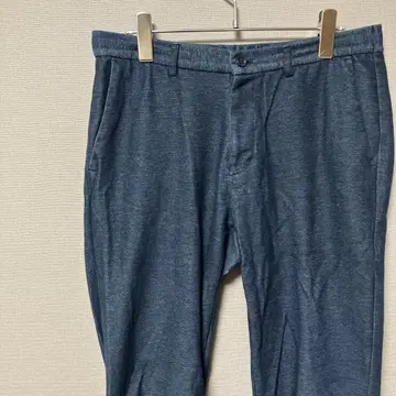 아베베 부드러운 데님 이지 팬츠 (L) 네이비 무지 스트레치