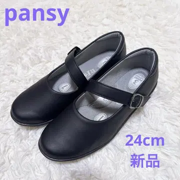새상품 pansy 팬지 스트랩 펌프스 걷기 편한 블랙 24