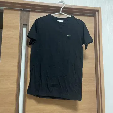 라코스테 블랙 티셔츠 XS