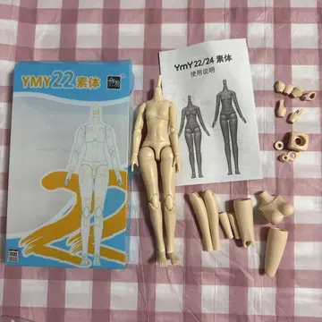 YMY 인형 바디 오비츠 22 /24 GSC 브라이스 ICY1/6 화이트