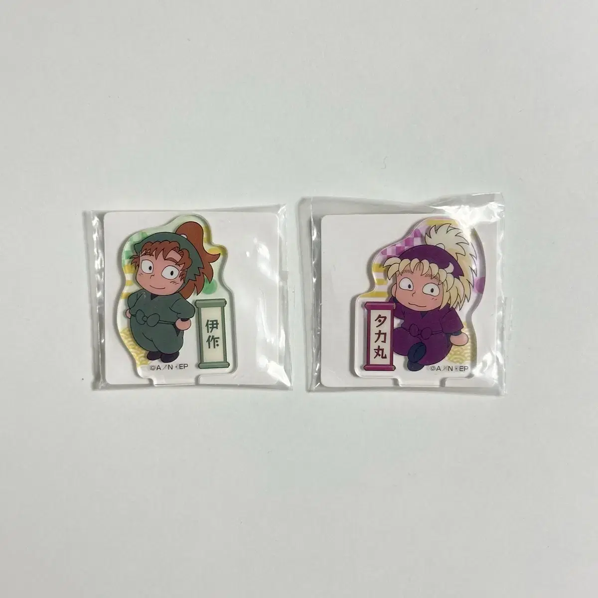 [Sealed] Ninja Boy Rantaro Nintama Isaku Takamaru Mini Acrylic Bulk