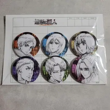 진격의 거인 WIT STUDIO Key:prime 캔뱃지 세트