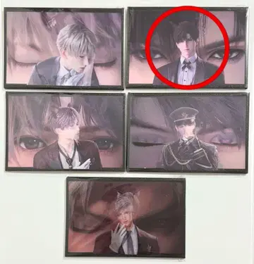 러브 앤 딥스페이스 레이 렌티큘러 색지