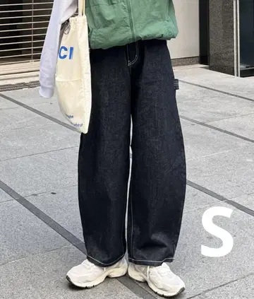 커브 페인터 데님 팬츠 cpcm