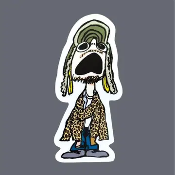 sKetChboOok3 NEVERMIND Leopard 스티커