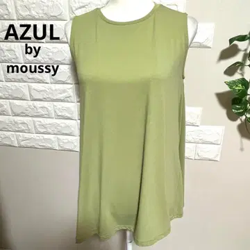 AZUL by moussy 탱크탑 튜닉 그린 여성용 S