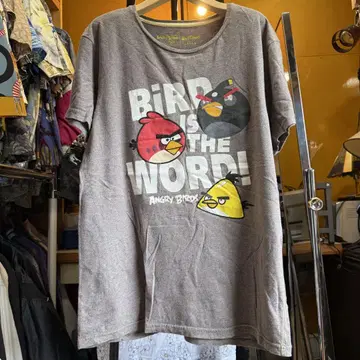 미국 빈티지 의류 ANGRY BIRDS 티셔츠 L 사이즈