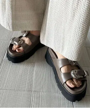 아메리빈티지 메디 웨스턴 버클 샌들