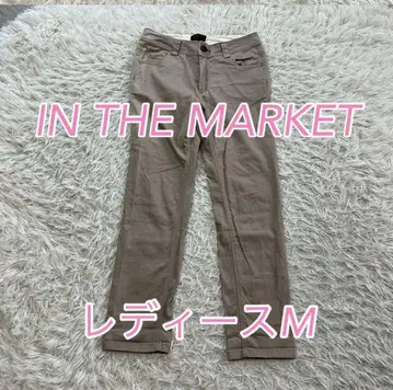 코튼 워크 팬츠 치노 팬츠 [IN THE MARKET]