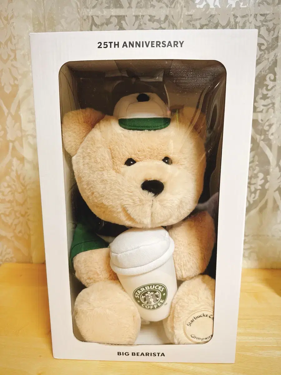 스타벅스 starbucks 25주년 기념 빅 베어리스타 인형