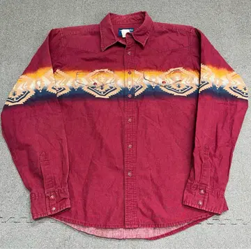 Wrangler 랭글러 웨스턴 셔츠 네이티브 무늬 민족 무늬