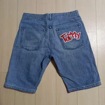 TOMMY 데님 숏팬츠 L 새상품급