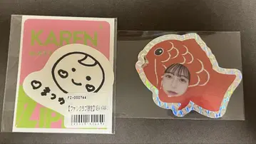 마츠모토 카렌 FRUITS ZIPPER 씰 스티커 FC 쵸메데타 도미