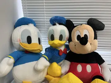 미키마우스와 도널드 덕 봉제 인형 3개 세트