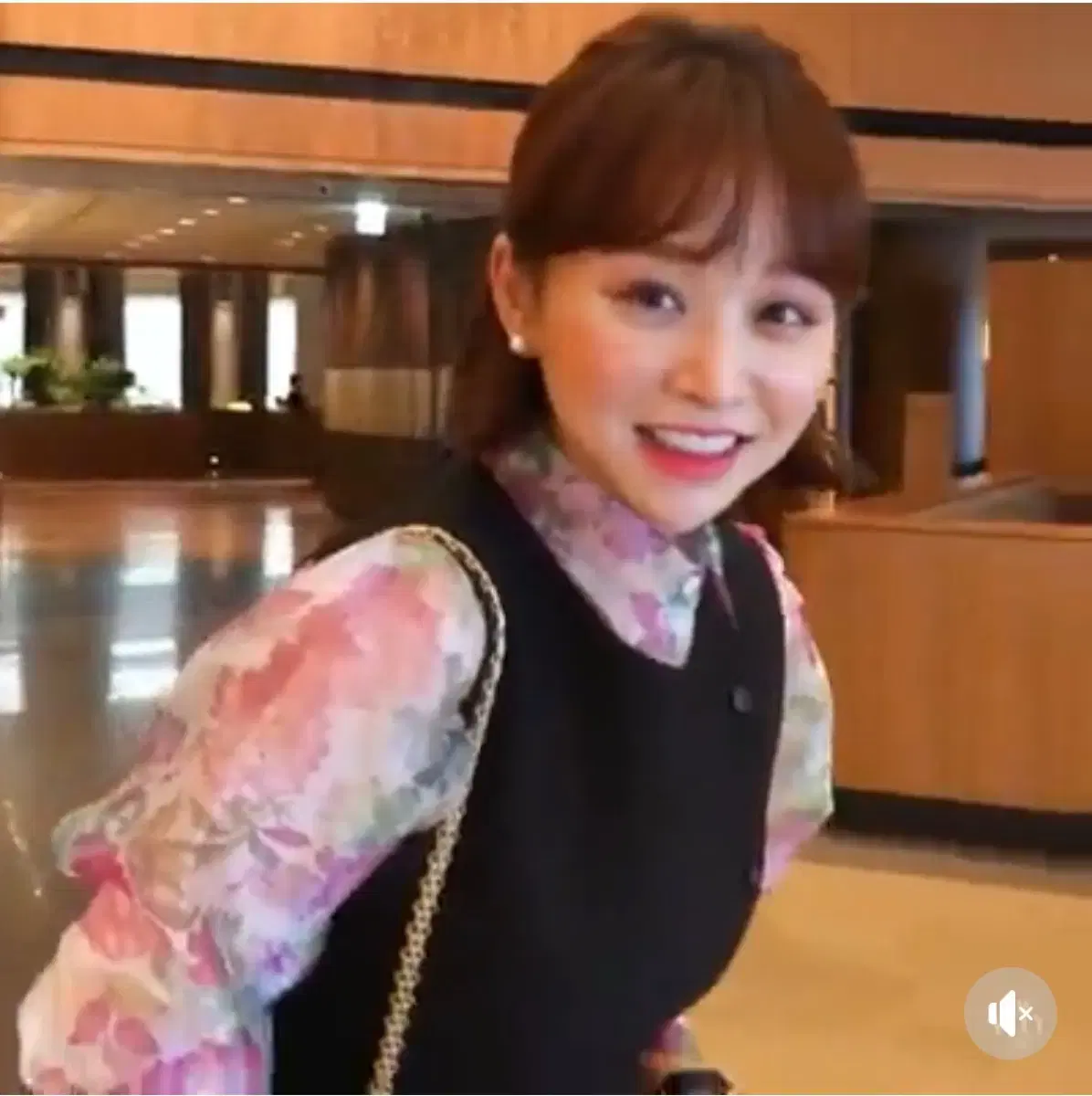 Imvely Sheer Flower Blouse (New)