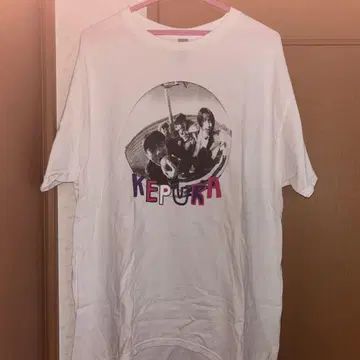 케플라 티셔츠 락밴드 굿즈 투어
