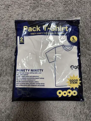 9090 pack 티셔츠 L