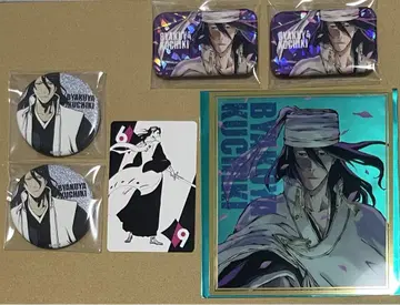BLEACH WORLD 후목 시라야 홀로 가공 스퀘어 캔뱃지