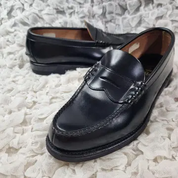 컨디션 최상 Lee Legal 2177 U 칩 가죽 코인 로퍼 26cm